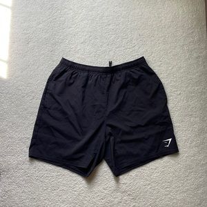Black Gymshark shorts
